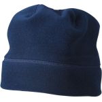 Winter-Mikrofleece-Mütze Myrtle Beach MB7945 Marineblau
