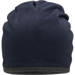Jersey-Mütze mit Fleecefutter Myrtle Beach MB7131 marine/carbon