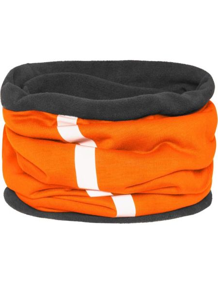 Halswärmer Myrtle Beach MB7300 leuchtend orange/carbon