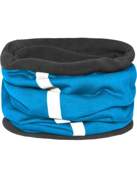 Myrtle Beach Winterhalswärmer MB7300 leuchtend blau/carbon