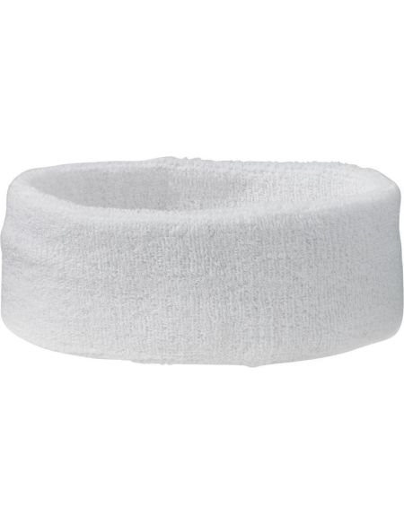 Myrtle Beach MB42 weißes Frottee-Stirnband