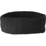 Myrtle Beach MB42 schwarzes Frottee-Stirnband