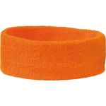 Myrtle Beach MB42 orangefarbenes Frottee-Stirnband