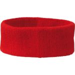 Myrtle Beach Frottee-Stirnband MB42 rot