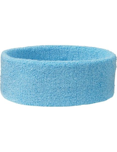 Myrtle Beach Frottee-Stirnband MB42 hellblau