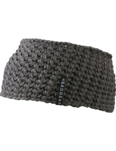 Häkelstirnband Myrtle Beach MB7947 Carbon