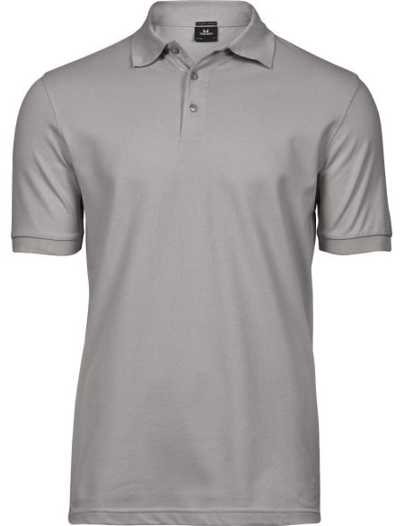 Poloshirt für Herren, luxuriös, elastisch, Tee Jays 1405, Stein
