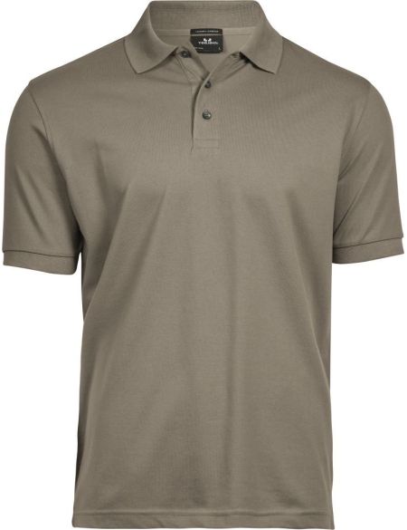 Poloshirt für Herren, luxuriös, elastisch, Tee Jays 1405, Ton