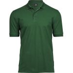 Poloshirt für Herren, luxuriös, elastisch, Tee Jays 1405, Waldgrün