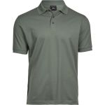 Poloshirt für Herren, luxuriös, elastisch, Tee Jays 1405, blattgrün