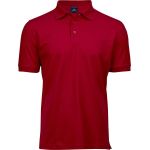 Poloshirt Herren Luxus elastisch Tee Jays 1405 rot
