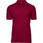 Poloshirt für Herren, luxuriös, elastisch, Tee Jays 1405, tiefrot