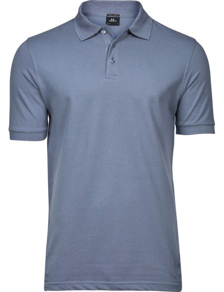 Poloshirt für Herren, luxuriös, elastisch, Tee Jays 1405, Flint Stone