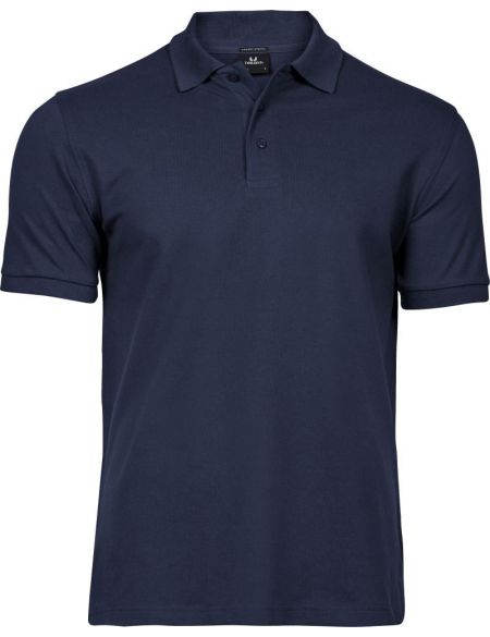 Poloshirt für Herren, luxuriös, elastisch, Tee Jays 1405, Marineblau