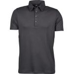 Herren-Poloshirt aus Pima-Baumwolle Tee Jays 1440 Dunkelgrau