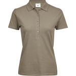 Luxuriöses Damen-Poloshirt aus elastischem Piqué Tee Jays 145 Kit