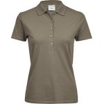 Luxuriöses Damen-Poloshirt aus elastischem Piqué Tee Jays 145 Ton