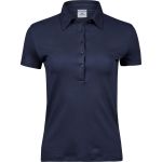 Damen-Poloshirt aus Pima-Baumwolle Tee Jays 1441 Marineblau