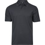 Tee Jays 1400 dunkelgraues Herren-Poloshirt