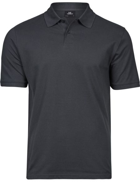 Tee Jays 1400 dunkelgraues Herren-Poloshirt