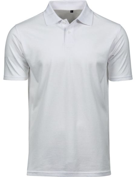 Poloshirt Herren Piqué Power Tee Jays 1200 weiß