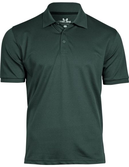 Herren-Poloshirt Club Piqué Tee Jays 7000 dunkelgrün