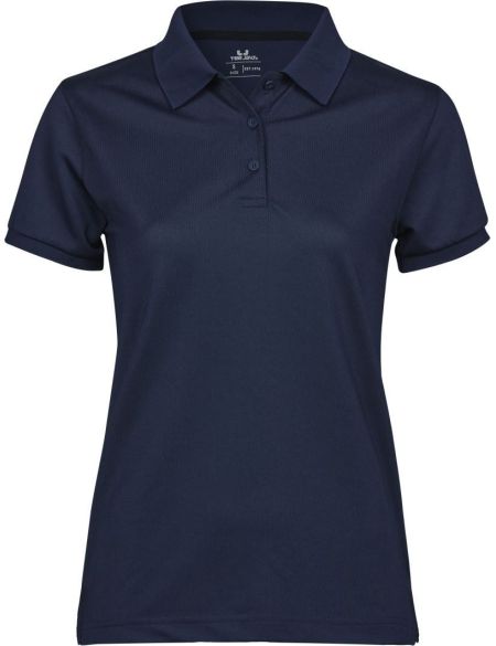 Damen-Piqué-Poloshirt Club Tee Jays 7001 weiß