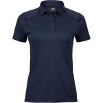 Luxus-Sportpoloshirt für Damen Tee Jays 7201 Marineblau