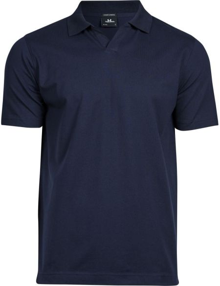 Poloshirt für Herren, luxuriöses, elastisches Piqué, Tee Jays 1404, weiß