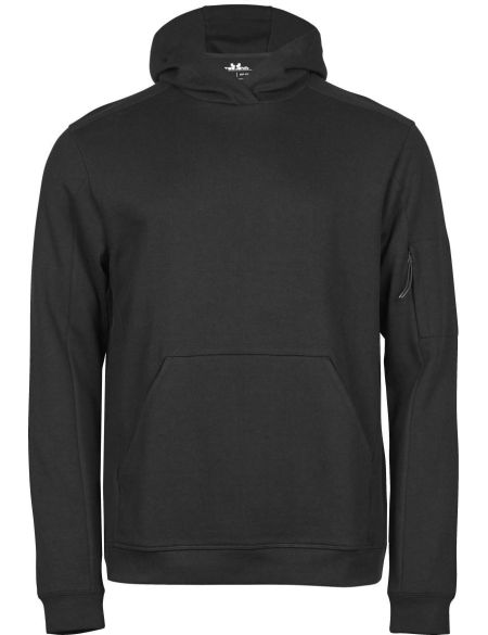 Kapuzenpullover „Athletic“ Tee Jays 5702 schwarz