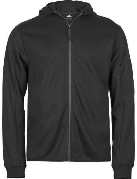 Kapuzenpullover „Athletic“ Tee Jays 5706 schwarz