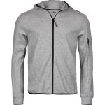 Kapuzenpullover „Athletic“ Tee Jays 5706 grau meliert