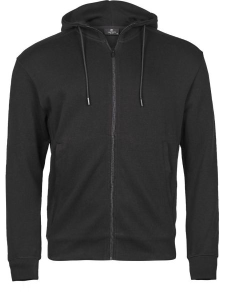 Interlock-Sweatshirt mit Kapuze Tee Jays 5508 schwarz