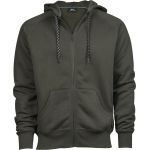 Tee Jays 5435 tiefgrüner Herren-Kapuzenpullover