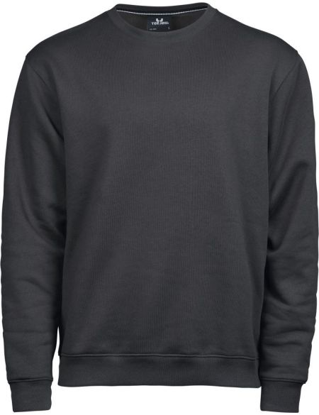 Dunkelgraues Sweatshirt aus schwerer Baumwolle von Tee Jays 5429