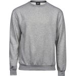 Grau meliertes Sweatshirt aus schwerer Baumwolle von Tee Jays 5429
