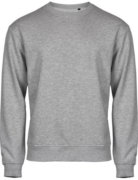 Power Tee Jays 5100 grau meliertes Sweatshirt