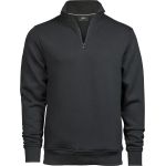 Sweatshirt mit 1/4-Reißverschluss Tee Jays 5438 dunkelgrau