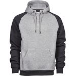 Hoodie Tee Jays 5432 meliert/dunkelgrau