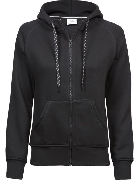 Damen Kapuzenpullover Tee Jays 5436 schwarz