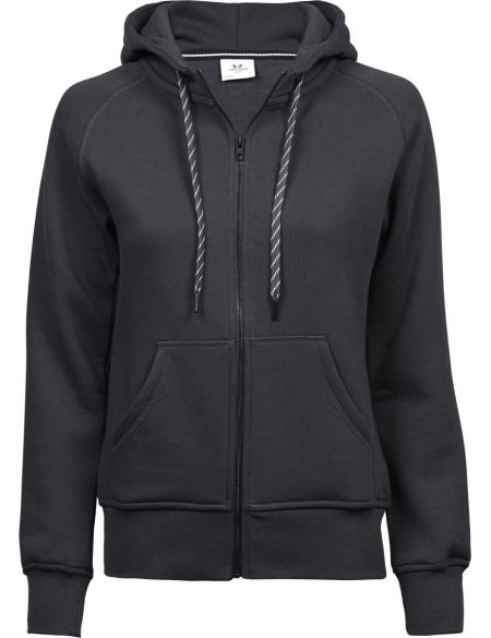 Damen-Hoodie Tee Jays 5436 dunkelgrau