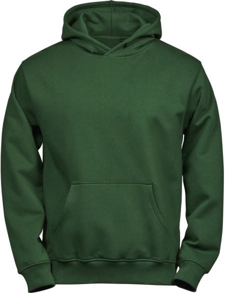 Kinder-Sweatshirt mit Kapuze Power Tee Jays 5102B waldgrün