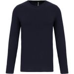 T-Shirt Herren elastisch mit langen Ärmeln Kariban K3016 Marine