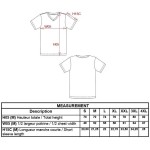 Herren-T-Shirt mit V-Ausschnitt Kariban K357 dunkelgrau