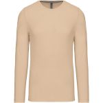 Herren-T-Shirt mit langen Ärmeln Kariban K359 hellsand