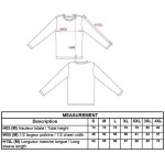 T-Shirt für Herren mit langen Ärmeln Kariban K359 dunkles Khaki