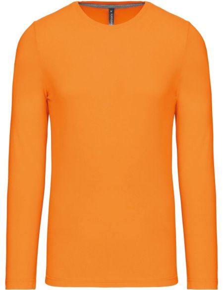 T-Shirt für Herren mit langen Ärmeln Kariban K359 orange