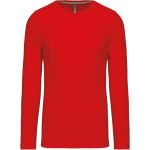 Herren-T-Shirt mit langen Ärmeln Kariban K359 rot