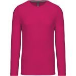 T-Shirt für Herren mit langen Ärmeln Kariban K359 Fuchsia