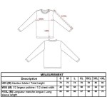 T-Shirt für Herren mit langen Ärmeln Kariban K359 lila